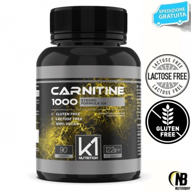 K1 Nutrition Carnitina Strong Formula 90 cpr da 1 gr CARNITINA