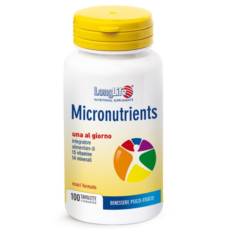 LONG LIFE MICRONUTRIENTS 100 tav VITAMINE