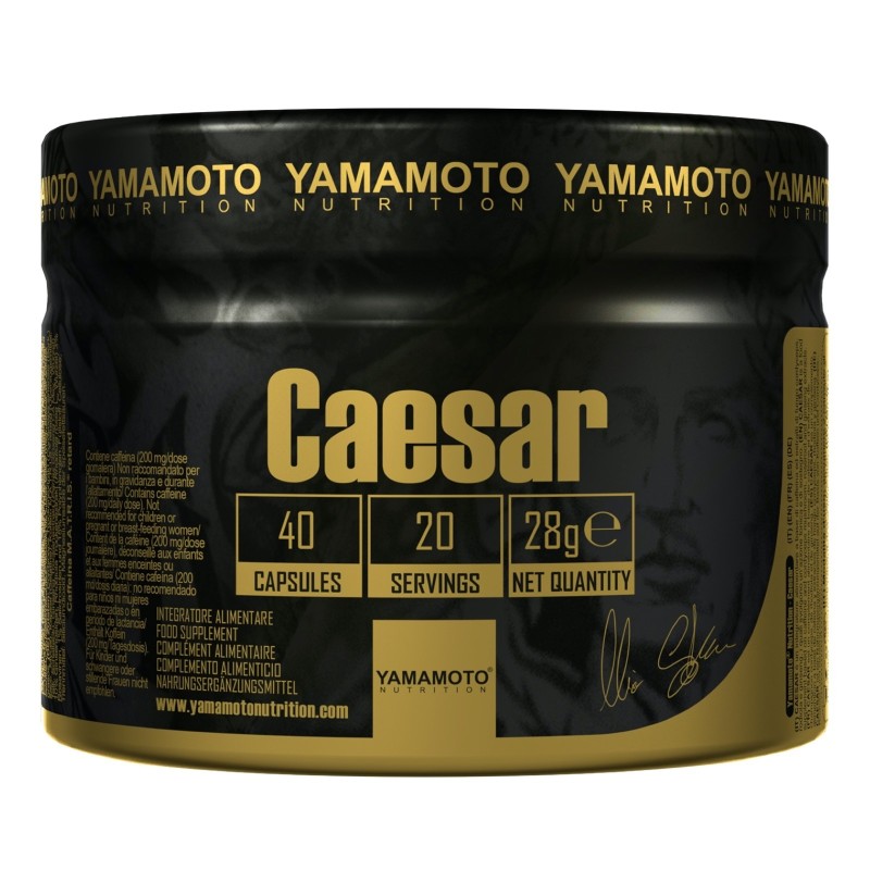 YAMAMOTO NUTRITION CAESAR 40 caps PRE ALLENAMENTO
