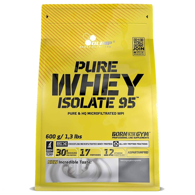 OLIMP NUTRITION PURE WHEY PROTEIN ISOLATE 95 600 gr PROTEINE