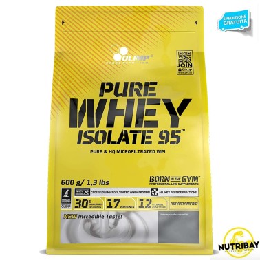 OLIMP NUTRITION PURE WHEY PROTEIN ISOLATE 95 600 gr PROTEINE
