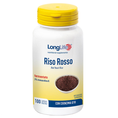 LONG LIFE RISO ROSSO 100 caps in vendita su Nutribay.it