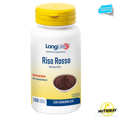 LONG LIFE RISO ROSSO 100 caps BENESSERE-SALUTE