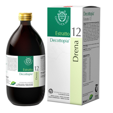 TISANOREICA ESTRATTO 12 500 ml DRENA Decottopia anti cellulite CURA DEL CORPO