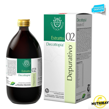 TISANOREICA ESTRATTO 02 DEPURATIVO 500 ML Decottopia azione depurativa TISANOREICA