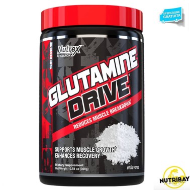 NUTREX RESEARCH GLUTAMINE DRIVE 300 gr GLUTAMMINA