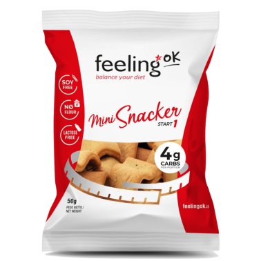 Feeling OK - Start1 - Mini Snacker 1x 50 gr in vendita su Nutribay.it
