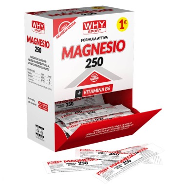 WHY SPORT MAGNESIO 250 B6 1 bustina da 10 ml SALI MINERALI