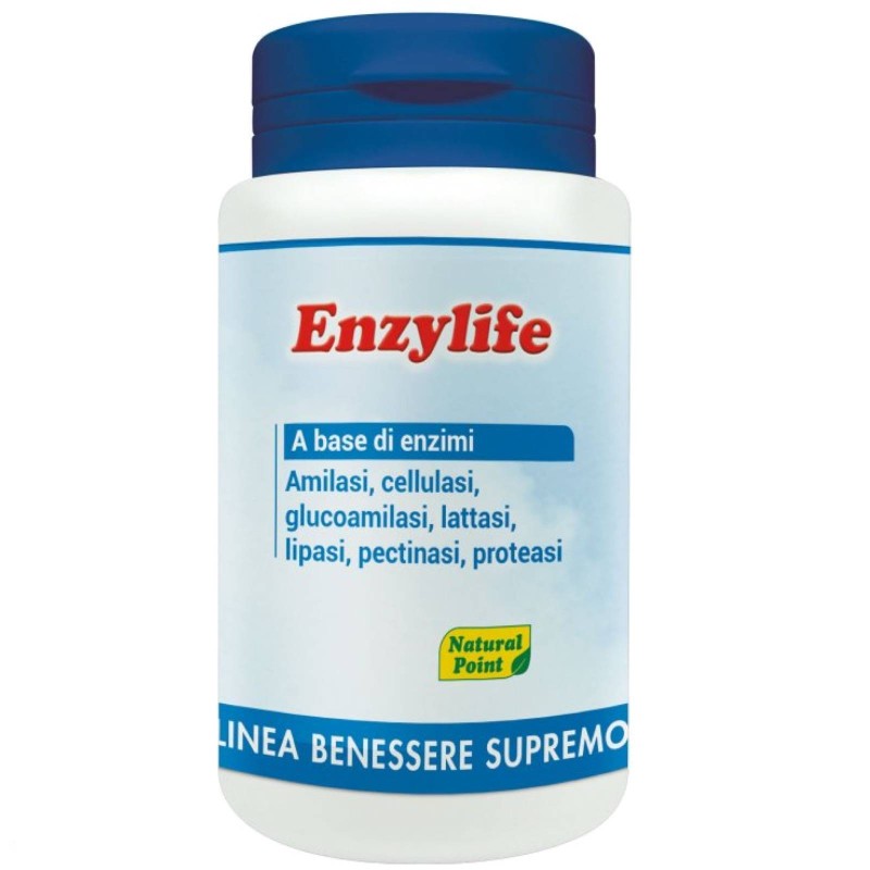 NATURAL POINT ENZYLIFE 60 caps BENESSERE-SALUTE