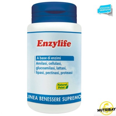 NATURAL POINT ENZYLIFE 60 caps BENESSERE-SALUTE