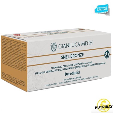 TISANOREICA DECOTTOPIA SNEL BRONZE DECOPOCKET - 8 stick da 30 ml DRENANTI DIURETICI