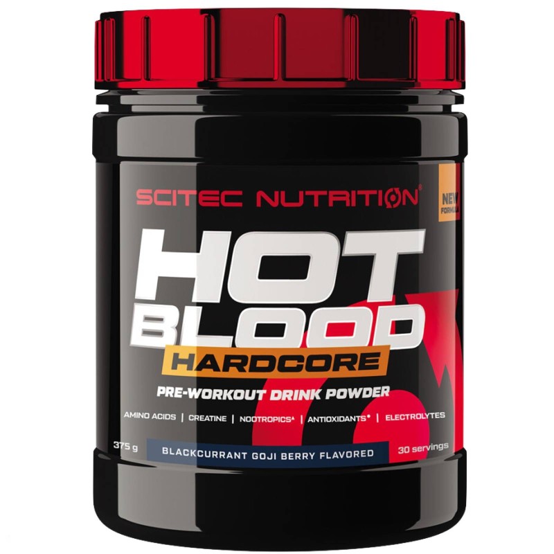 SCITEC NUTRITION HOT BLOOD HARDCORE - 375 gr PRE ALLENAMENTO