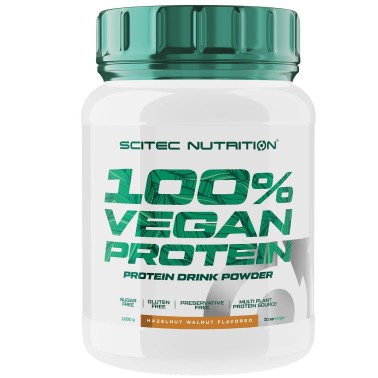 SCITEC NUTRITION 100% VEGAN PROTEIN 1000 gr PROTEINE