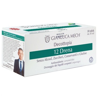 TISANOREICA ESTRATTO 12 DRENA DECOPOCKET - 10 STICK X 30 ML DRENANTI DIURETICI