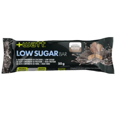 +WATT LOW SUGAR BAR - 1 barretta da 50 gr BARRETTE ENERGETICHE