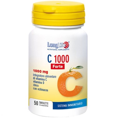 LONG LIFE C 1000 FORTE - 50 tav VITAMINE