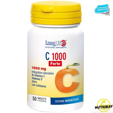 LONG LIFE C 1000 FORTE - 50 tav VITAMINE