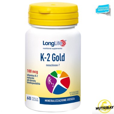 LONG LIFE K-2 GOLD - 60 perle VITAMINE