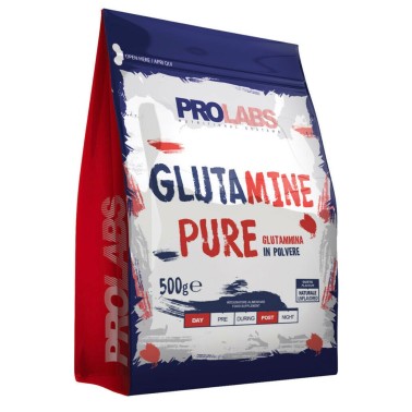 PROLABS GLUTAMINE PURE 500 gr. PURA GLUTAMMINA IN POLVERE GLUTAMMINA