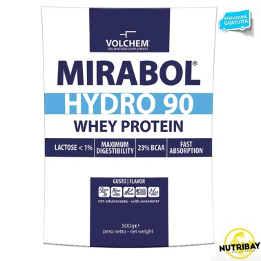 VOLCHEM MIRABOL HYDRO 90 WHEY PROTEIN - 500 gr PROTEINE