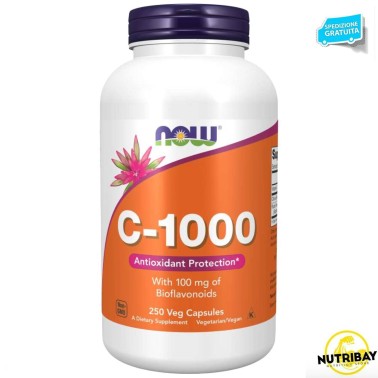 NOW FOODS C-1000 250 vegcaps VITAMINE