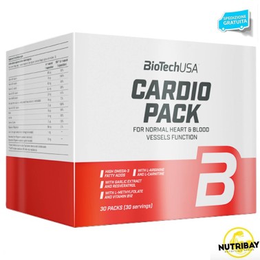 BIOTECH USA CARDIO PACK 30 PACKS BENESSERE-SALUTE