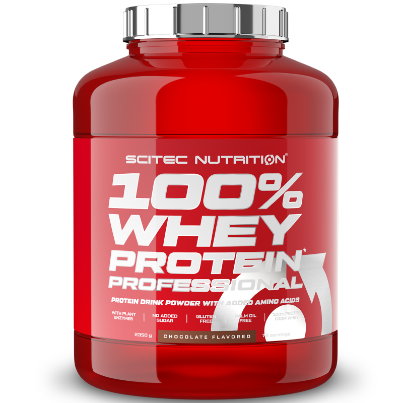 SCITEC NUTRITION 100% Whey Protein Professional 2350 g Proteine Siero del Latte in vendita su Nutribay.it