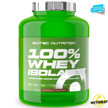 SCITEC NUTRITION 100% Whey Isolate 2000 gr 2 kg PROTEINE