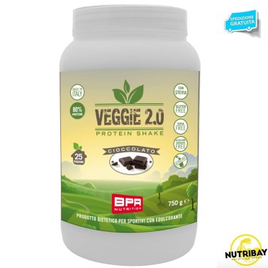 BPR NUTRITION VEGGIE 2.0 PROTEIN SHAKE 750 gr PROTEINE