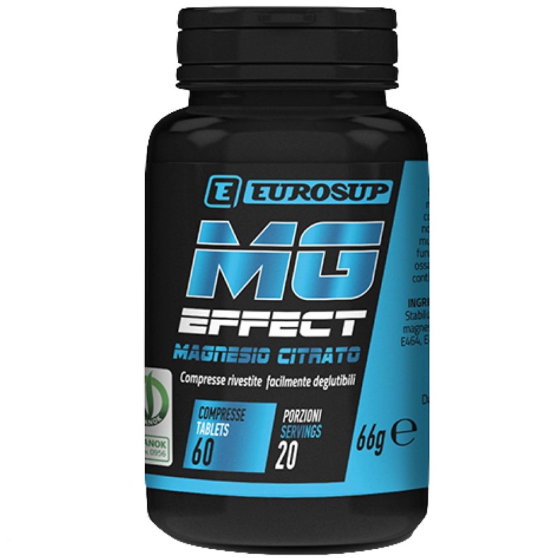 EUROSUP MG EFFECT - 60 cpr rivestite SALI MINERALI