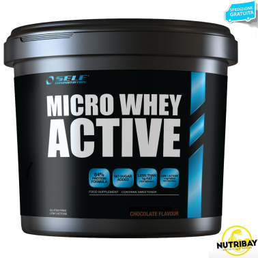 Self Micro Whey Active 4 kg Proteine Siero del Latte Isolate con VB 104 PROTEINE
