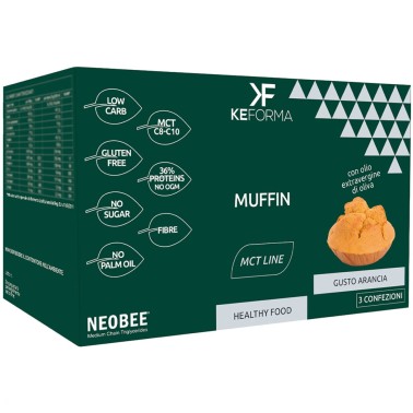 KEFORMA MCT LINE MUFFIN - 3 confezioni da 40 gr in vendita su Nutribay.it