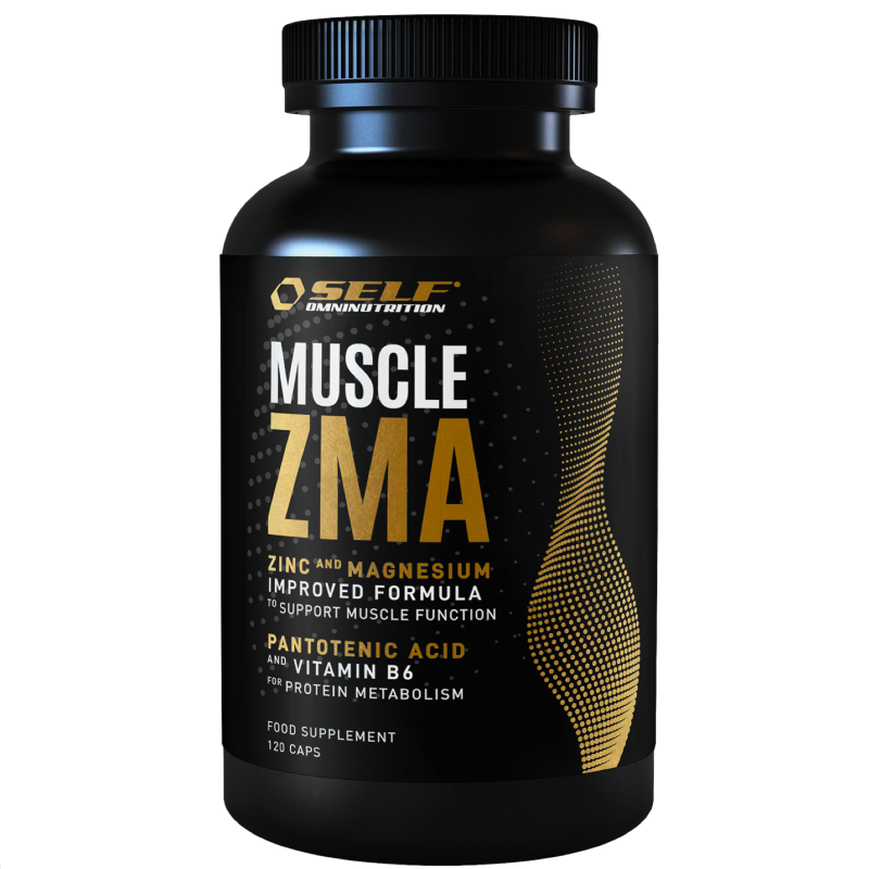 Self Omninutrition Muscle Zma 120 cps Zinco Magnesio e Vitamina B6 TONICI