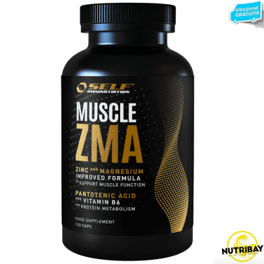 Self Omninutrition Muscle Zma 120 cps Zinco Magnesio e Vitamina B6 TONICI