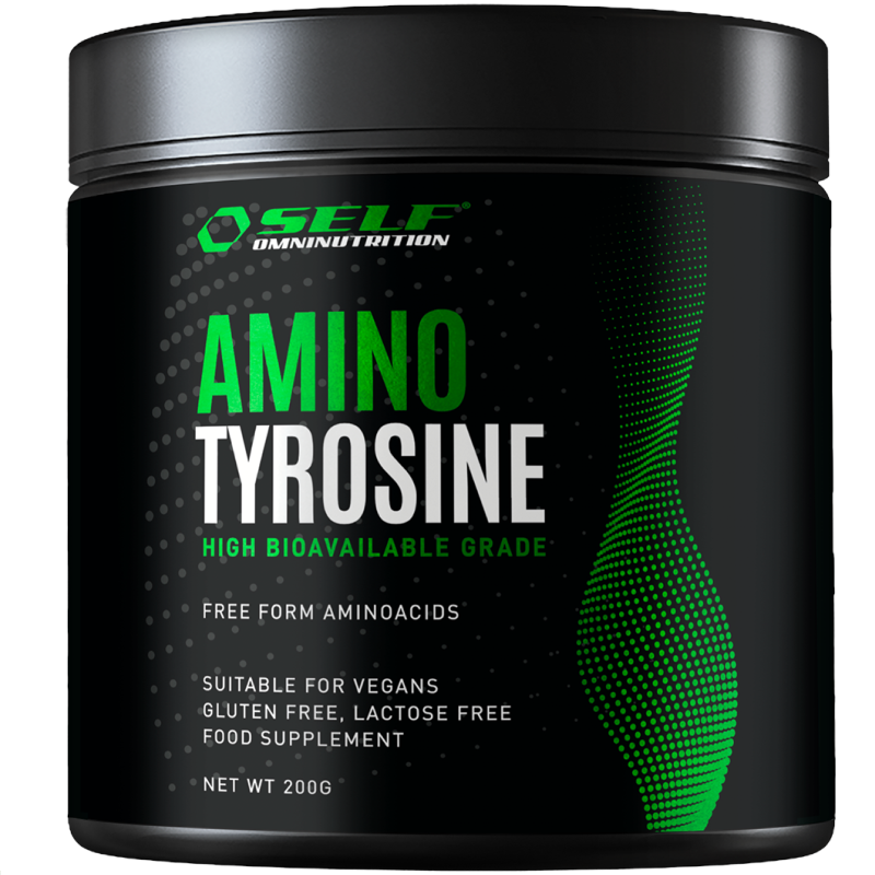 Self Omninutrition Amino Tyrosine 200 gr Aminoacido Tirosina in polvere BENESSERE-SALUTE