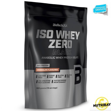 Biotech USA Iso Whey Zero BLACK 500 gr PROTEINE