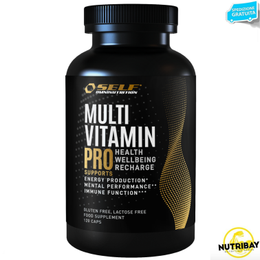 Self Multivitamin 120 cps 14 Vitamine + 7 Minerali Completo ad Alto Dosaggio VITAMINE