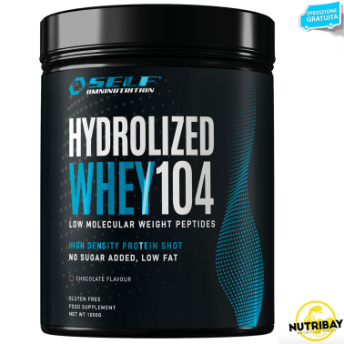 SELF OMNINUTRITION Hydrolyzed Whey 104 1 Kg Proteine Idrolizzate con Vb 104 PROTEINE